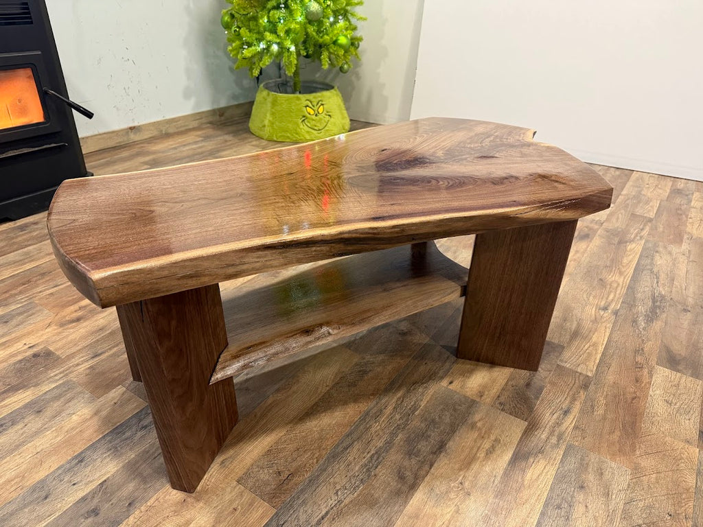 Live Edge Walnut Coffee Table